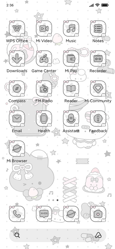 Cute Note Bunny screenshot