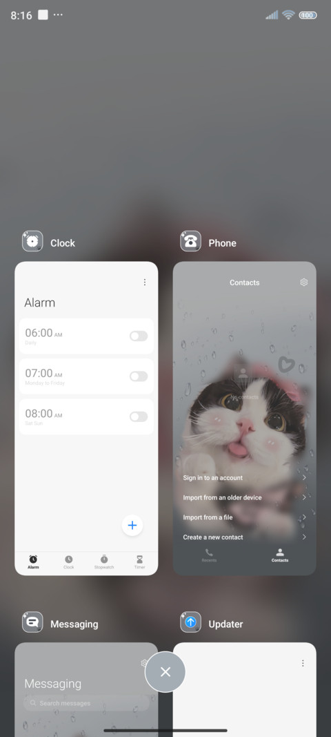 Rainy day Kitten screenshot