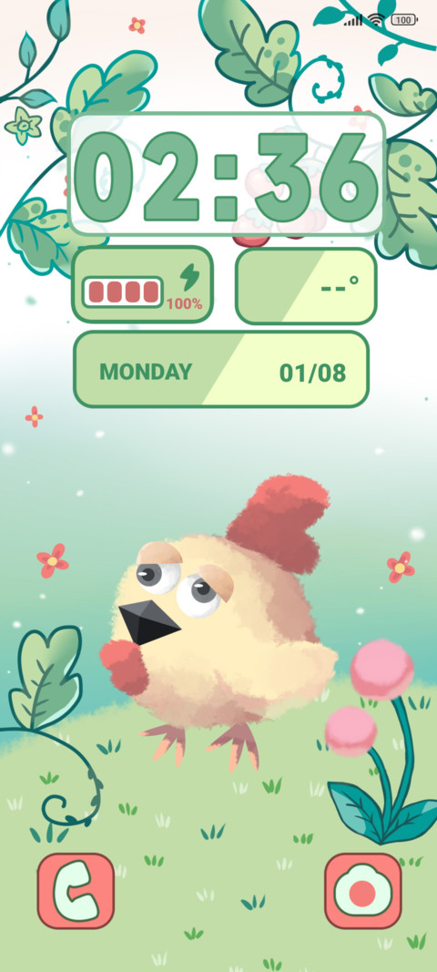 Cute chicken screenshot