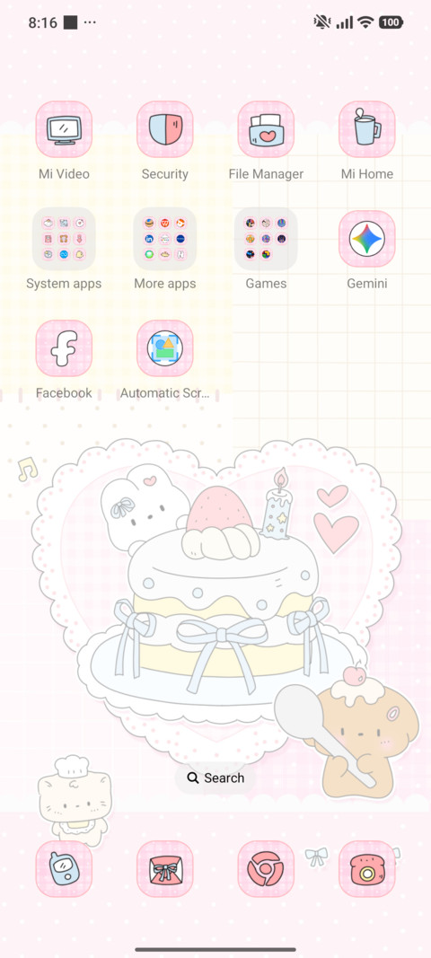 Sweet Sticker Cute screenshot
