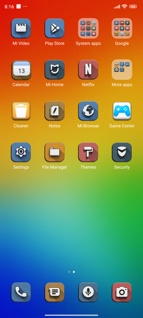 Rainbow v15 screenshot
