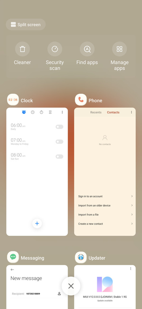 Pomodoro technique screenshot