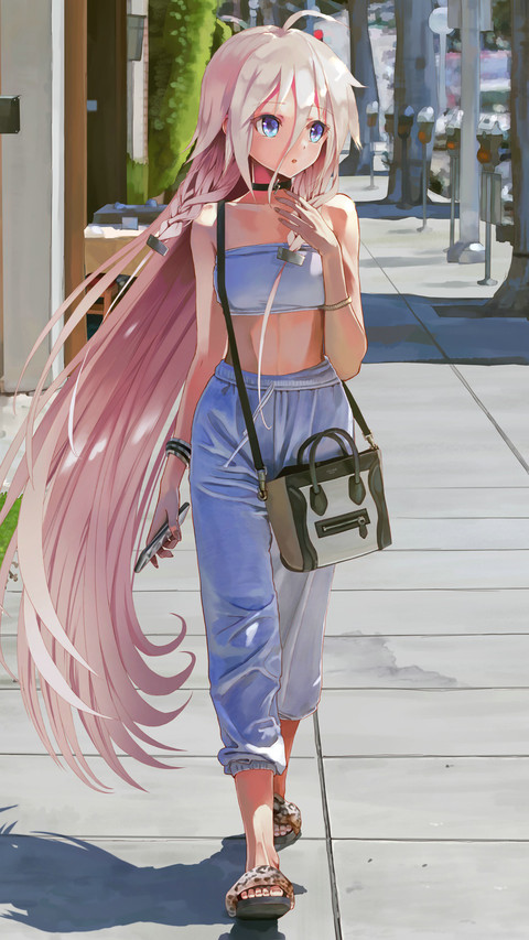 街拍女孩休闲风 screenshot