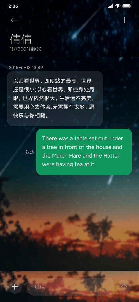 遥远星空下的对望 screenshot