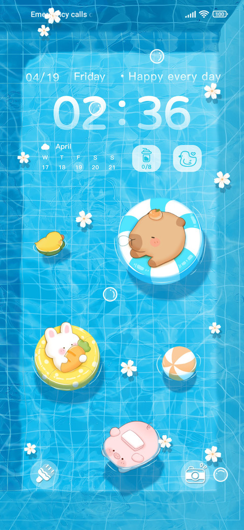 Water ripple pool screenshot