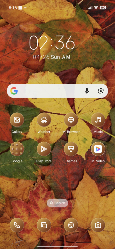 Leaves screenshot