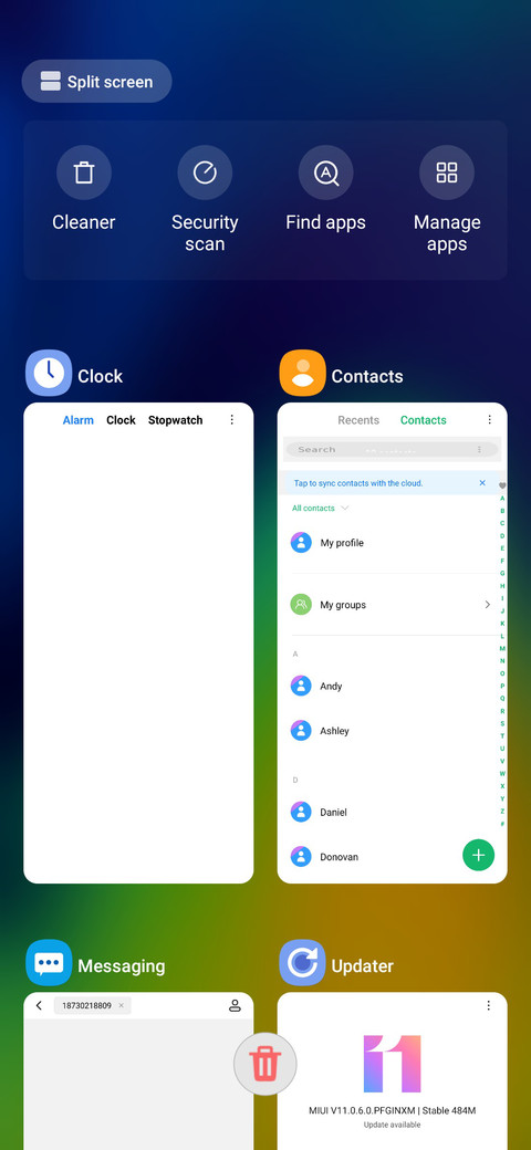 OneUi screenshot