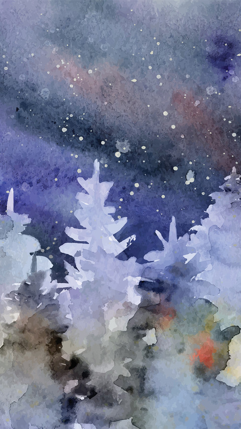 风景插画-拍信图库 screenshot