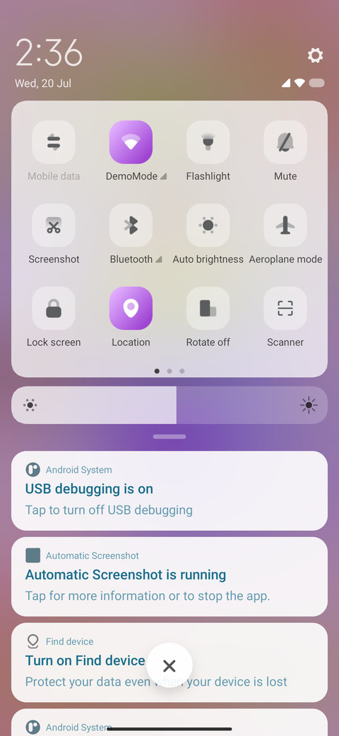 Moment screenshot
