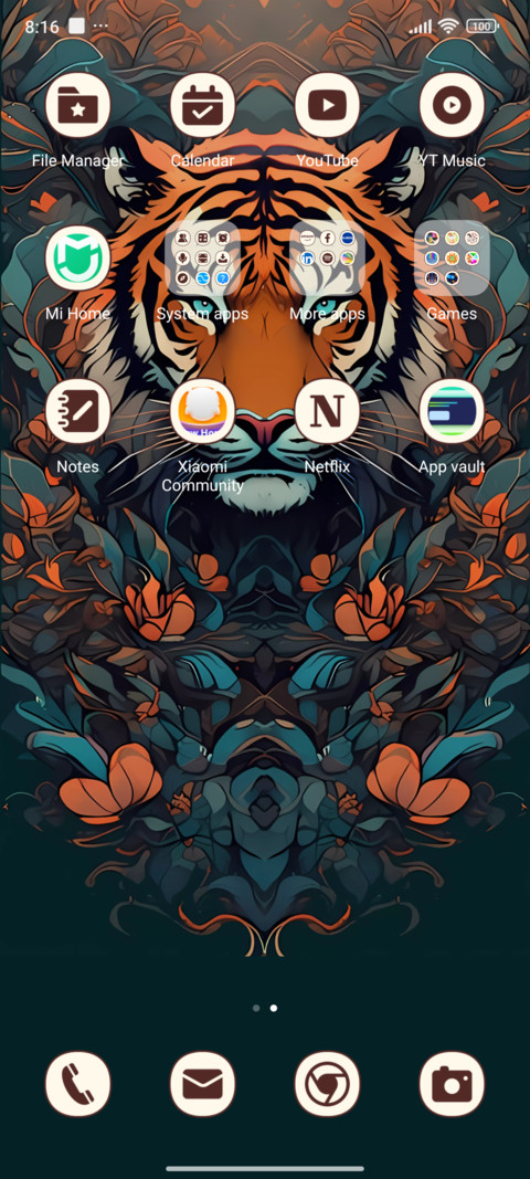 tiger screenshot