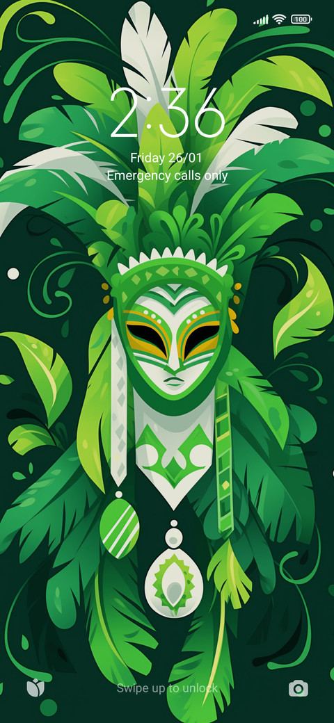 Carnival mask screenshot