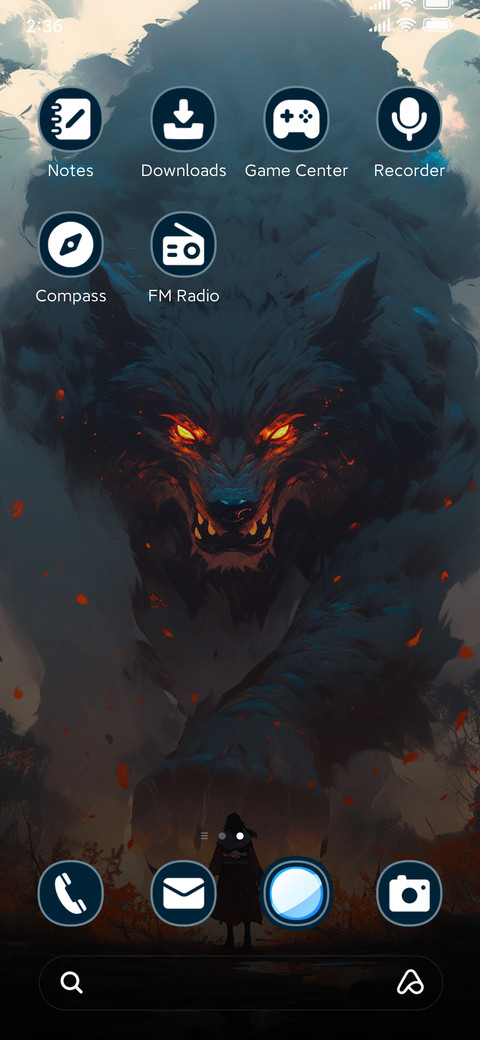 The Dark Wolf screenshot
