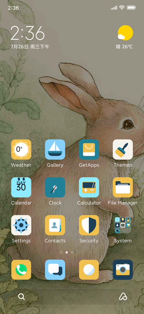 Painting rabbit screenshot