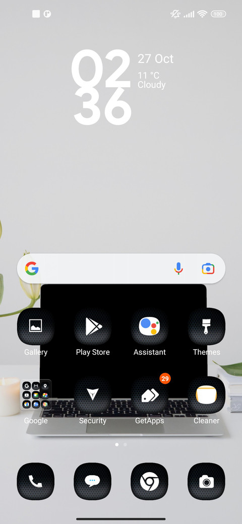 Techs screen screenshot