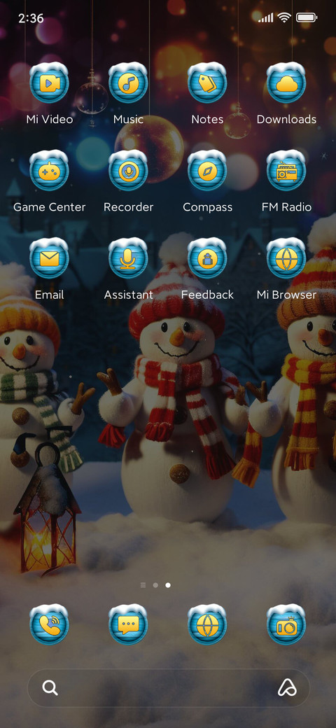 Christmas village screenshot