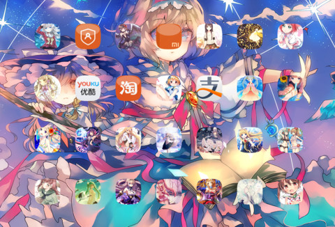 唯美二次元美少女【4D重力全特效+自由桌面】 screenshot