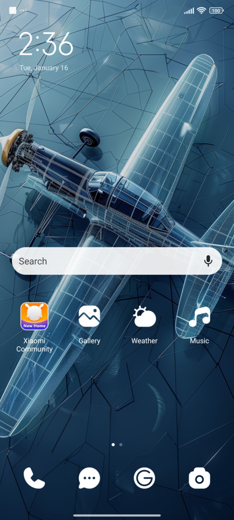 Small aircraft screenshot