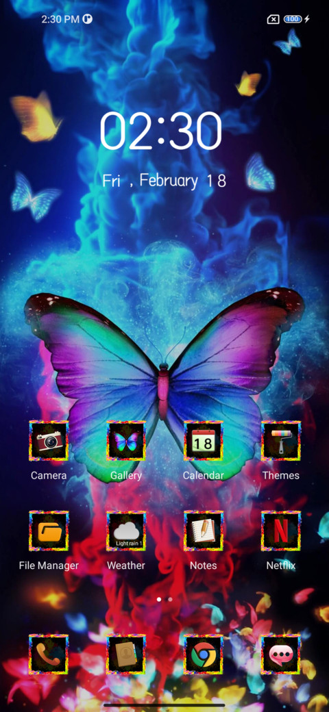 Butterfly smoke screenshot