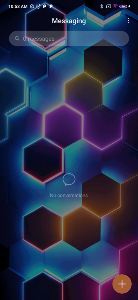 Neon space screenshot