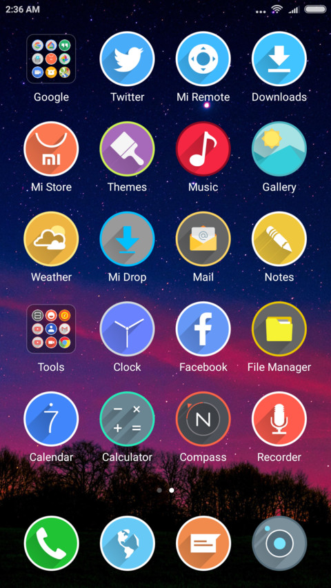 Purple screenshot
