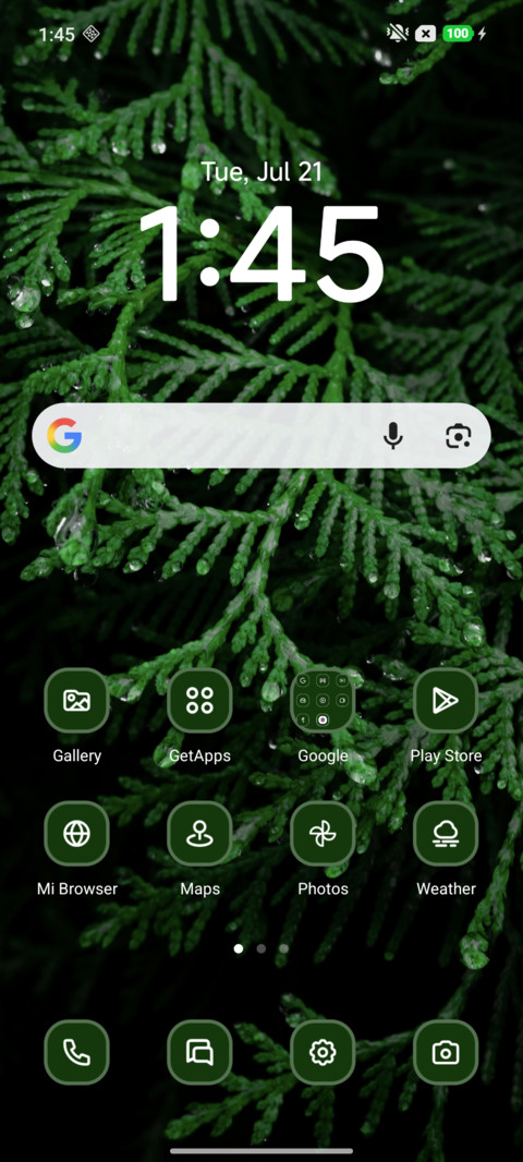 Water Droplets screenshot