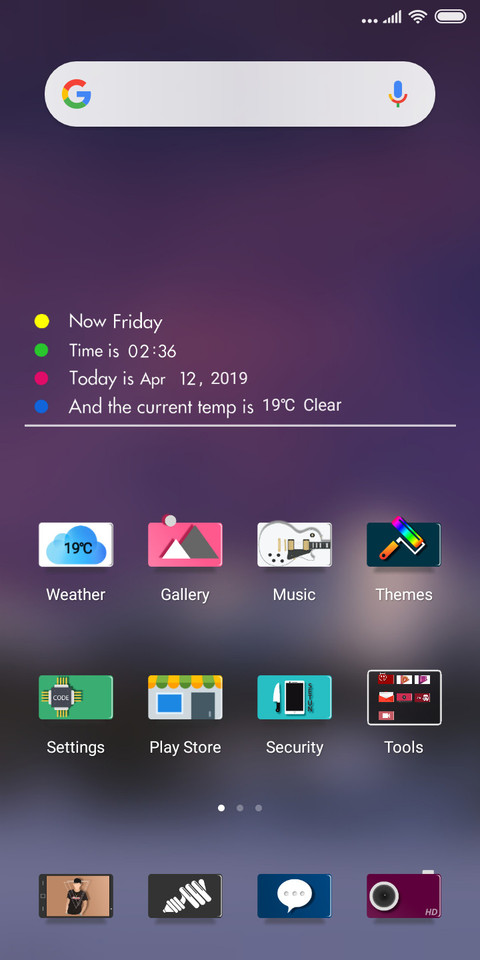 Purple Rain V8 screenshot