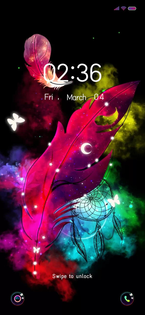 Dream feathers screenshot