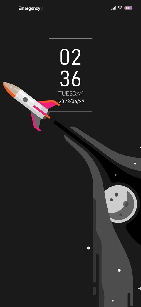 Flying rocket screenshot