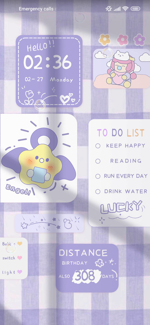 Angel sticky notes screenshot