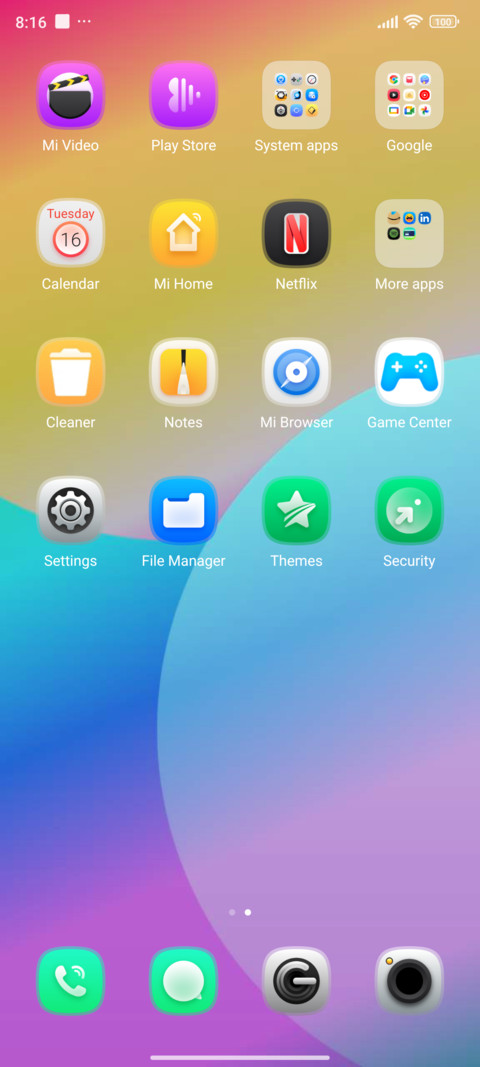 Rainbow Morning screenshot