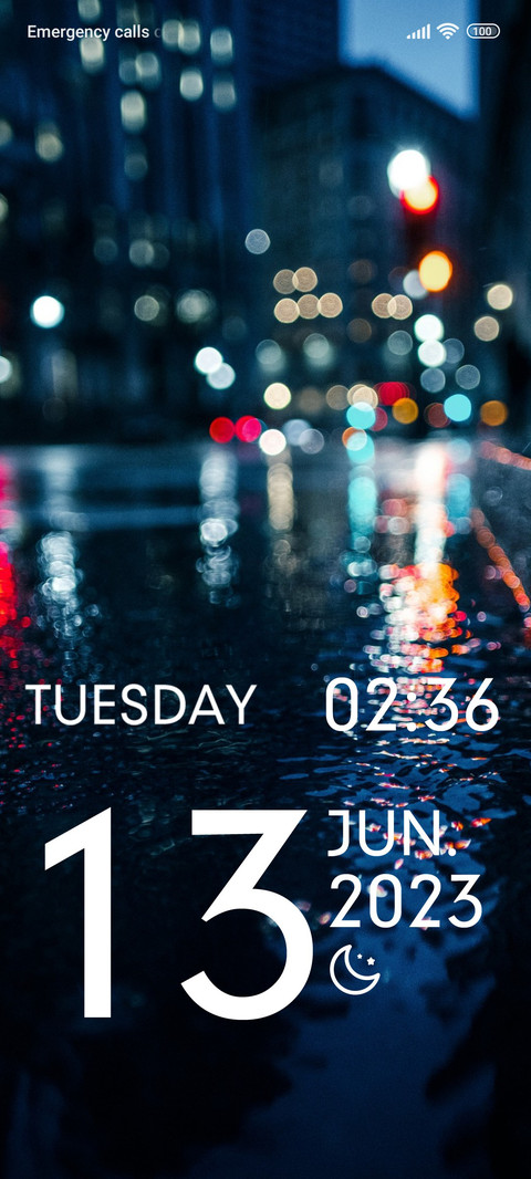 rain lights screenshot