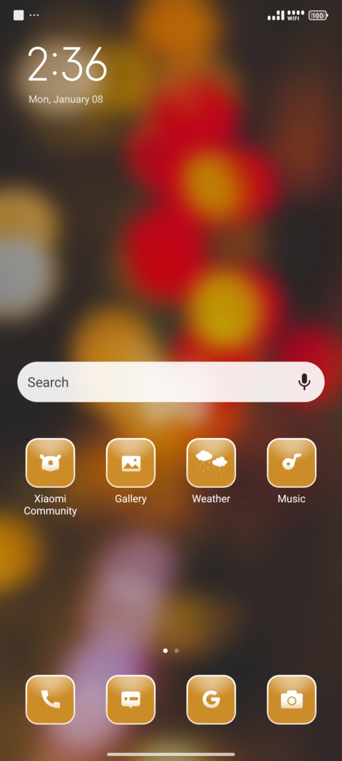 Blur Lights screenshot