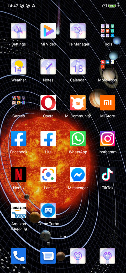 UniverseSolarSyste screenshot