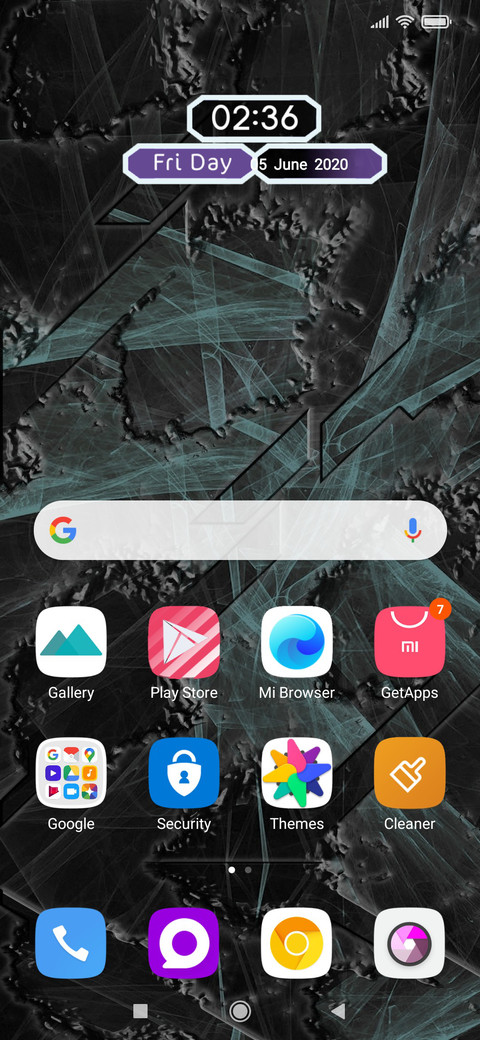 Smart UI Black screenshot
