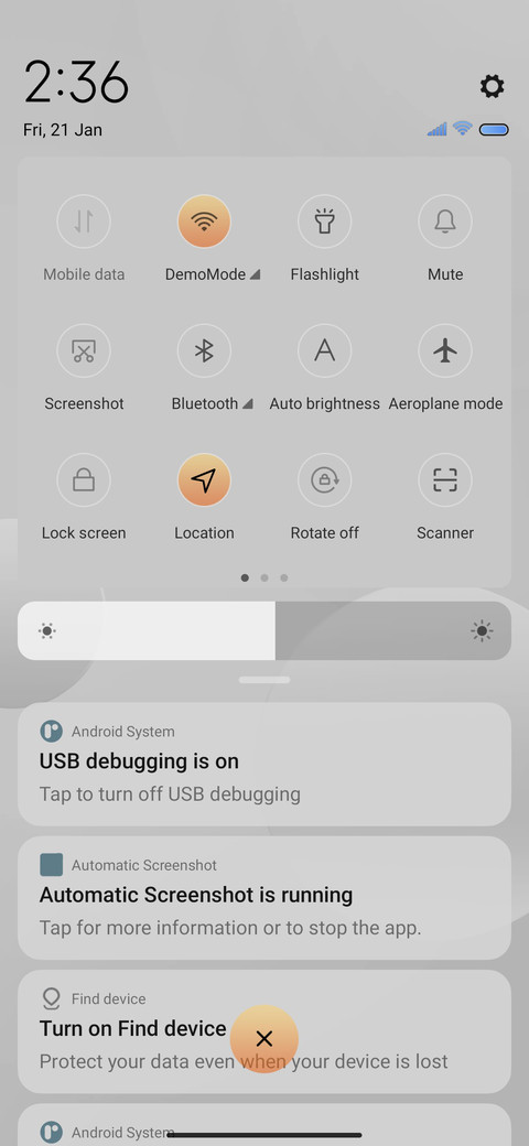 Simple White screenshot