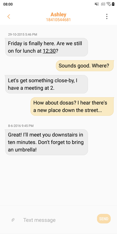 Samsung Experienc screenshot