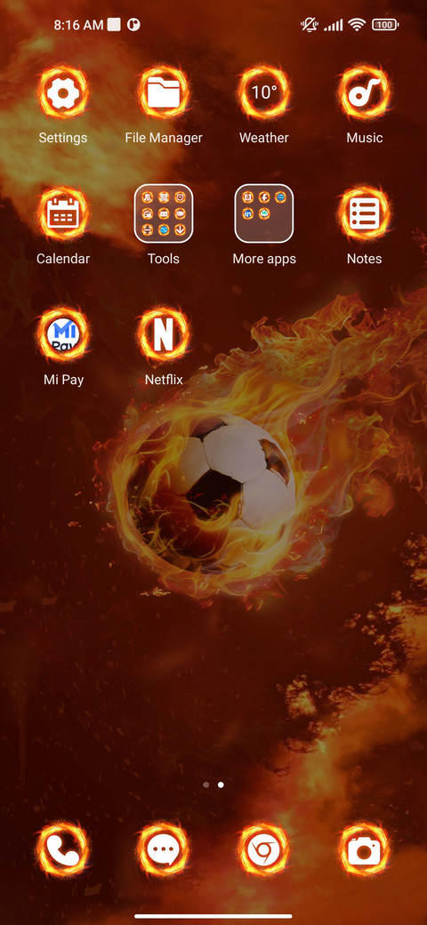 Football charm screenshot