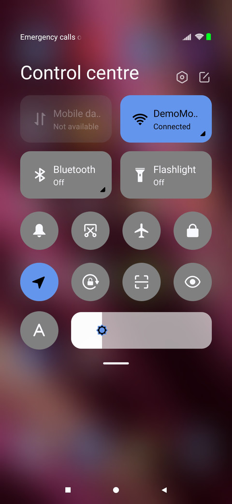 Sony V 11 screenshot