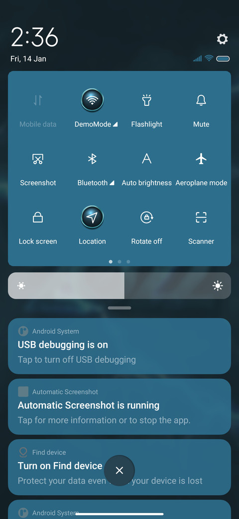 Lightning storm screenshot
