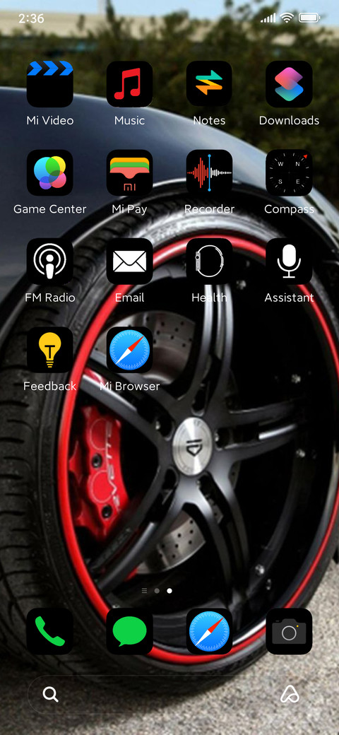 iOS Icon Black 2.0 screenshot