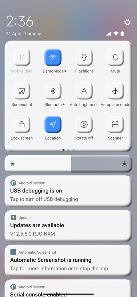 3D Gray screenshot