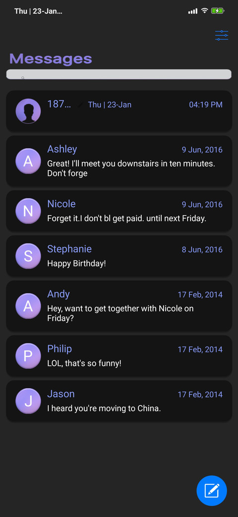 fix iOS Black Style V11 screenshot