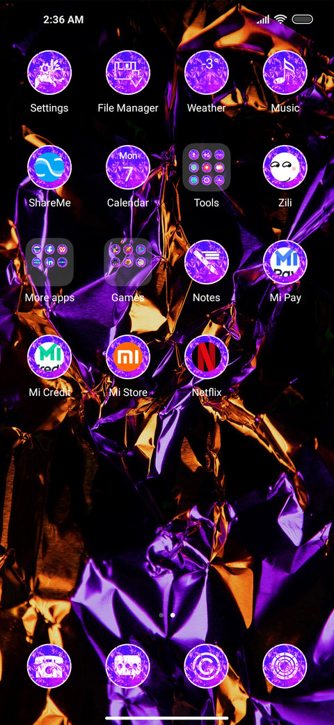 Purple Gold screenshot