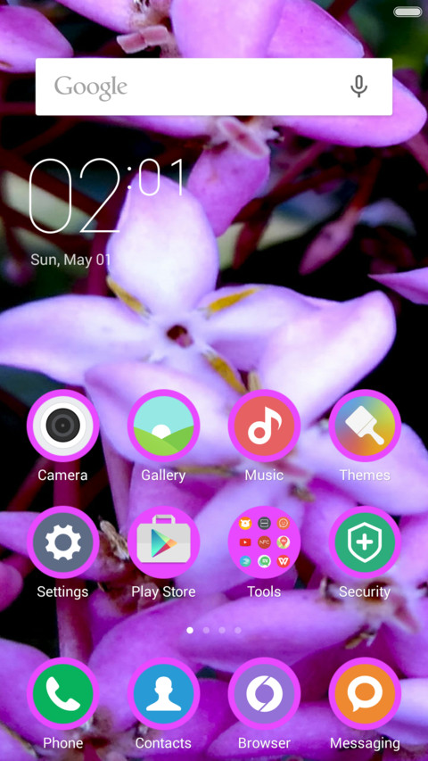  IN Flower Voilet screenshot