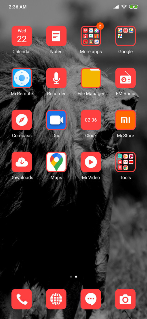 Lion - Monochrome_3MDS screenshot