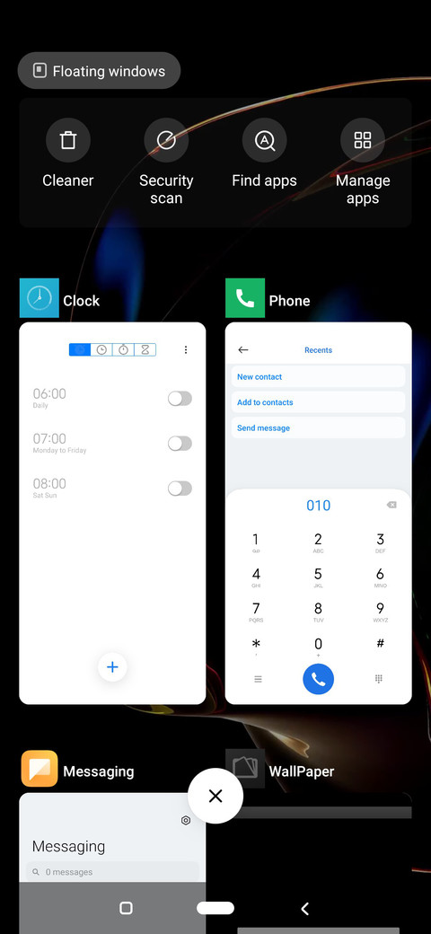 Experience UI v12 screenshot