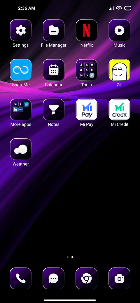 Abstract Lines screenshot
