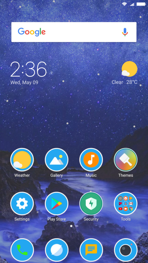W10 Blue Lake screenshot