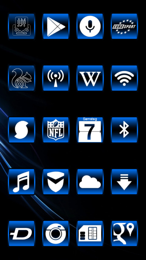 Blue Toxic screenshot