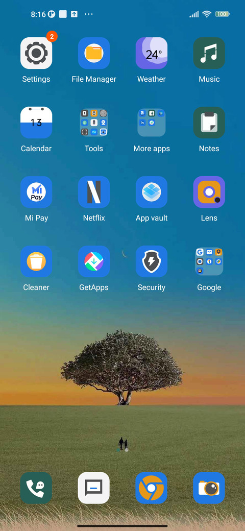 Distant view screenshot